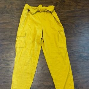 Yellow Cargo Pants